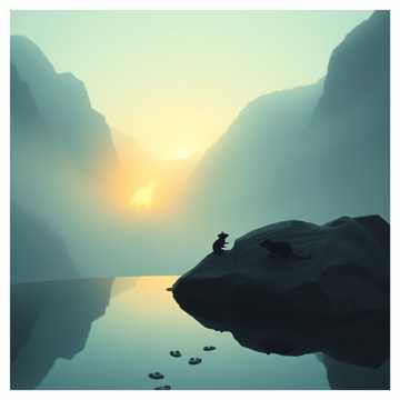 老鼠数星星