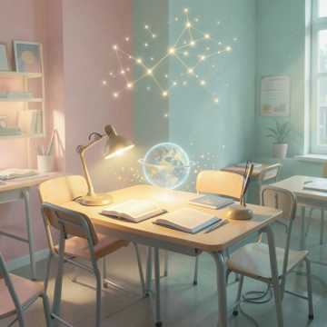 书桌上的星河