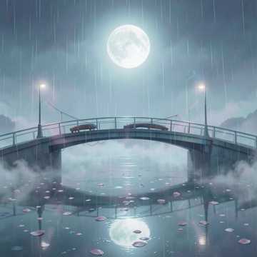 碎月桥听雨-版本2