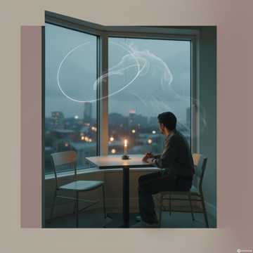 单人旁的晚餐