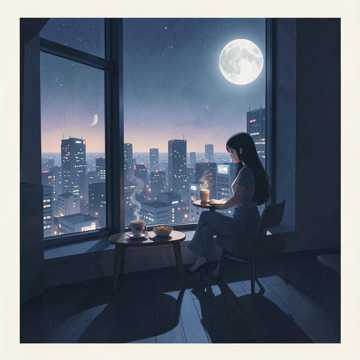 泡面与月光