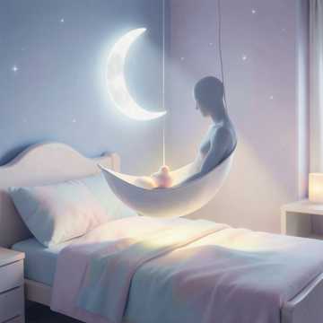 摇篮边的月光