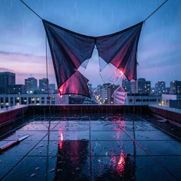 雨中爆裂