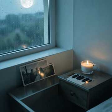 雨声磨碎的琴