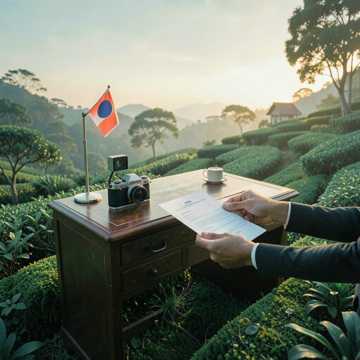 折扣云海与爷爷的茶园