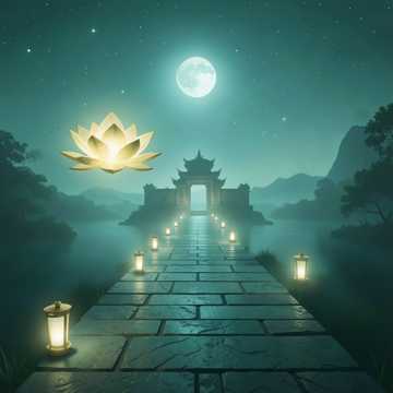 琉璃灯引渡悲海