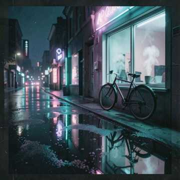 霓虹未眠的街