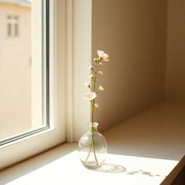 花瓶里的枯枝