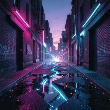 迷路后的霓虹街-版本2