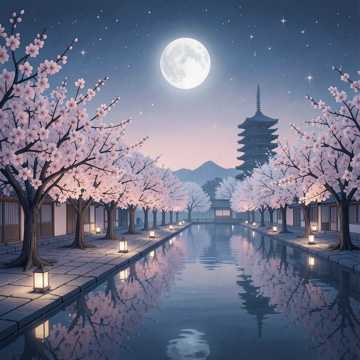 桑浦春信梨霜白