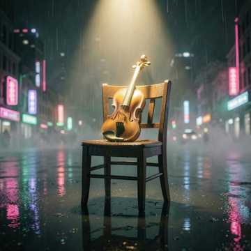 雨后空椅