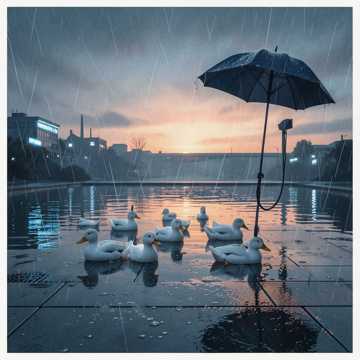 浮萍冷雨