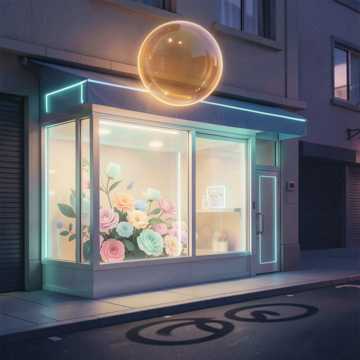 蜂蜜色泡沫