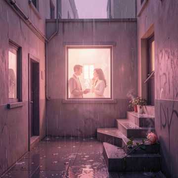 烟火留白