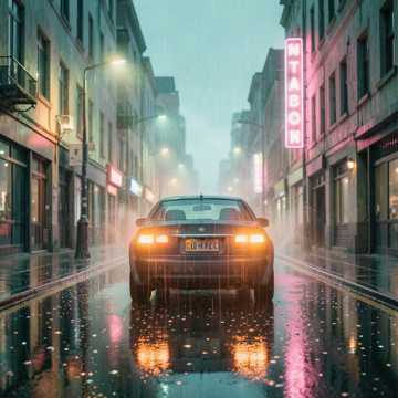 碎雨踩油门