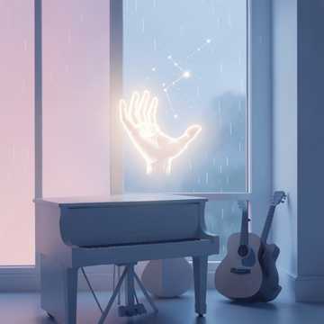 星光落掌