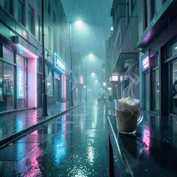长街未熄的灯