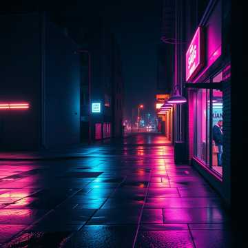 霓虹尽头