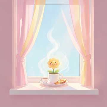 一醒来我就心情好