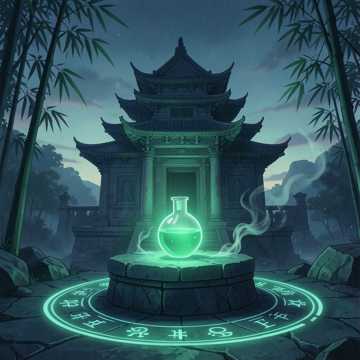 仙中小绿瓶