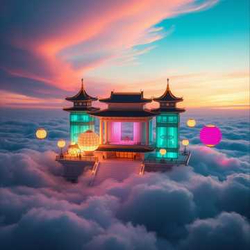 花迎朝阳