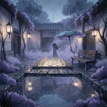 烟雨旧棋局
