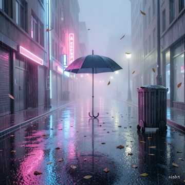 霓虹落地