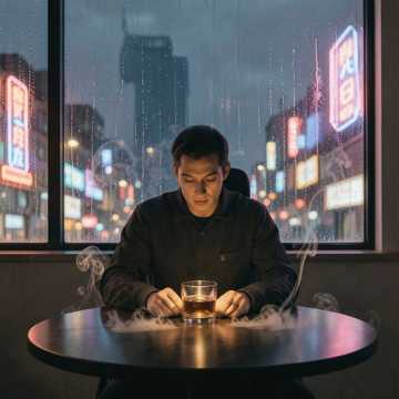 烟与酒的陪伴