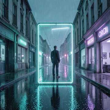 霓虹空镜