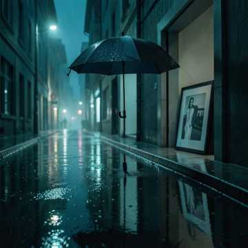 雨滴敲碎旧时光