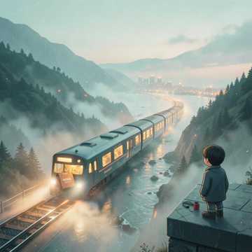 驶过山海的列车
