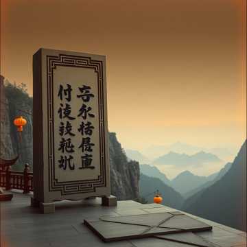 晚山为碑