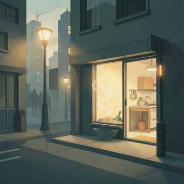 江边那碗面