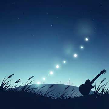夜空寻梦