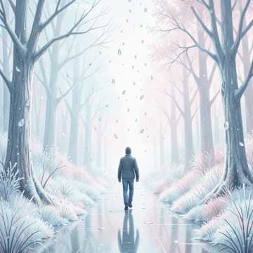 雪化了