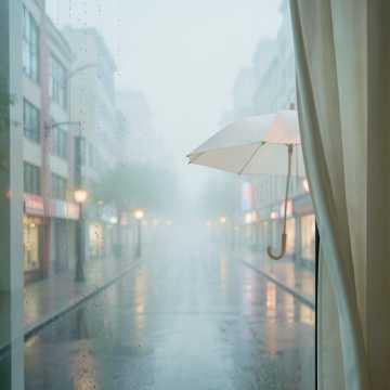 细雨偷走你嘴角的糖