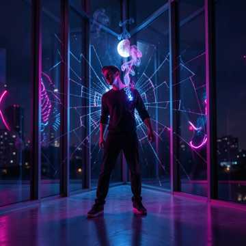 霓虹醉汉