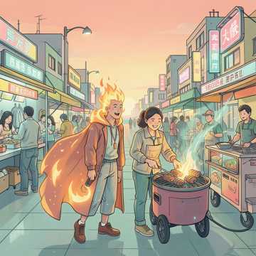搓麻斗嘴喷火侠