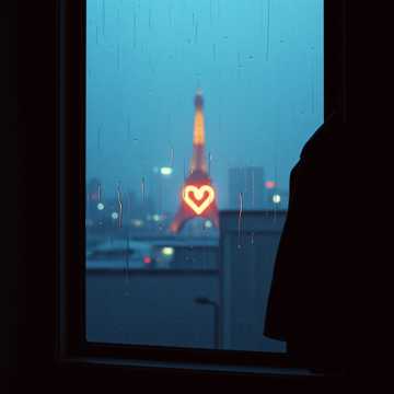 雨打空窗