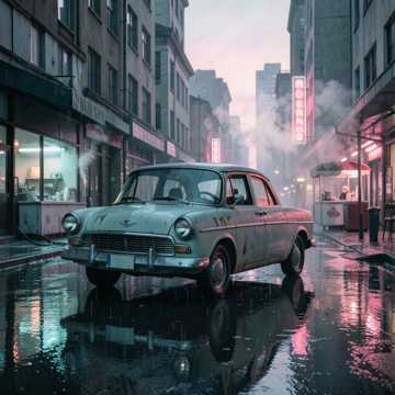雨落进空碗
