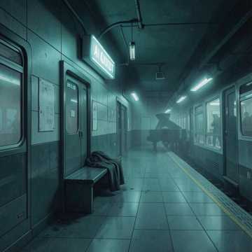 散场的人潮