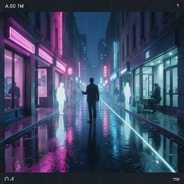 霓虹碎影