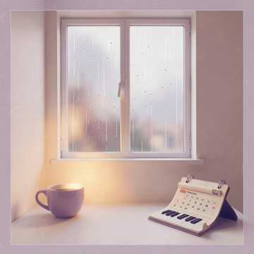 碎雨敲窗
