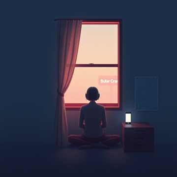 窗帘晃动时