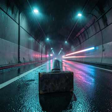 霓虹隧道