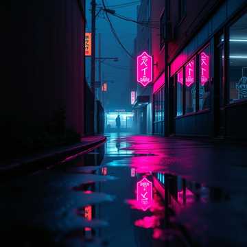 霓虹空巷