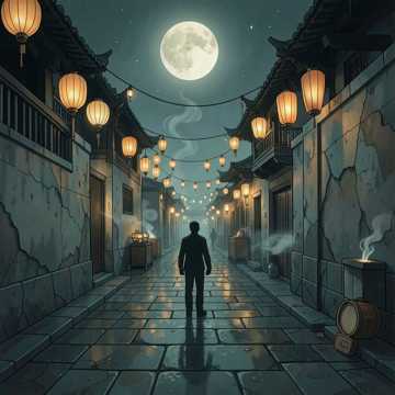 长安灯影