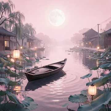 鱼戏莲叶间-版本2