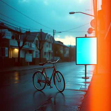 雨停了光线