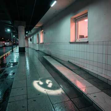 笑容的哑光